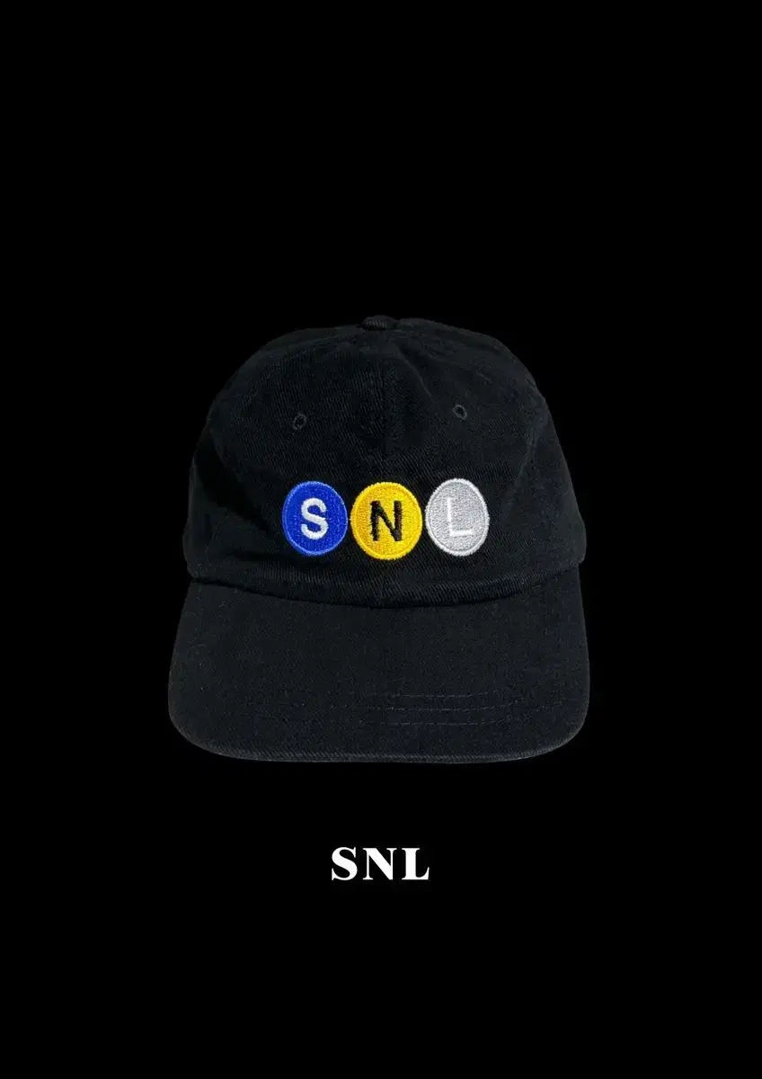 빈티지 SNL 로고 모자 볼캡