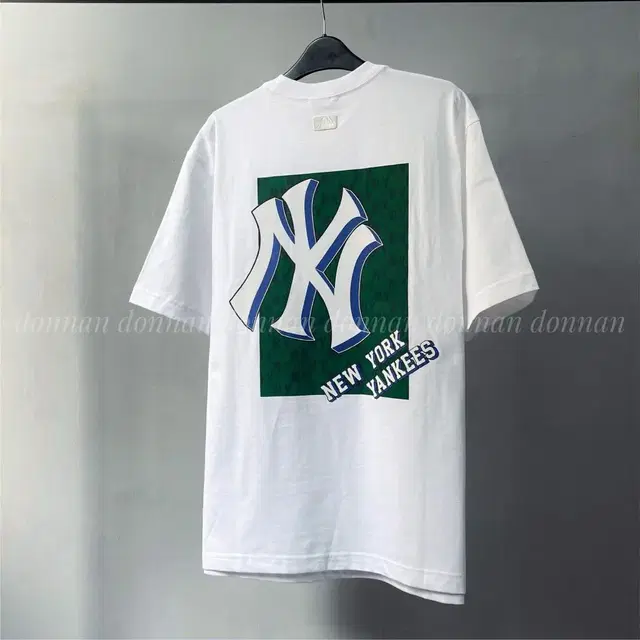 엠엘비 MLB 모노티브 오버핏 반팔 티셔츠 NY