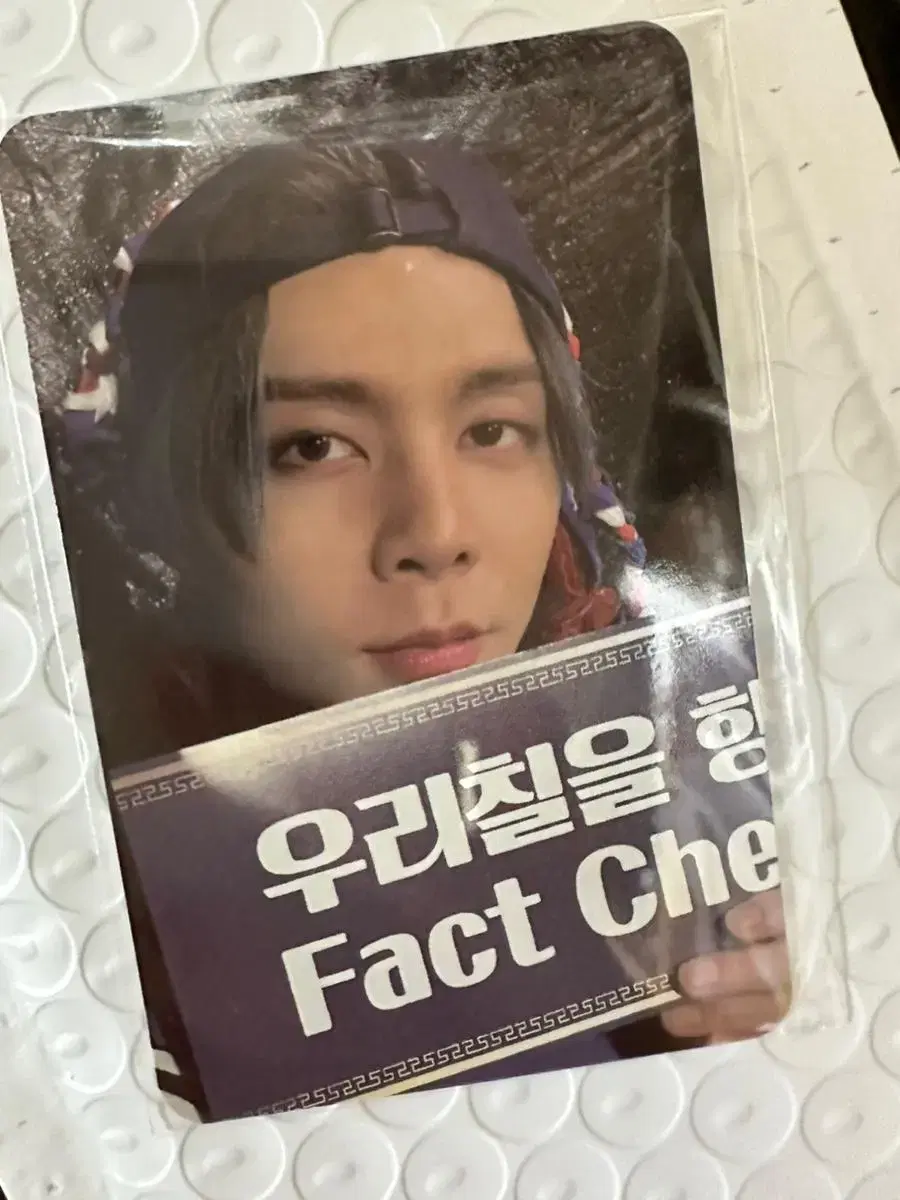 NCT 127 johnny Factcheck showcase unreleased photocard WTS