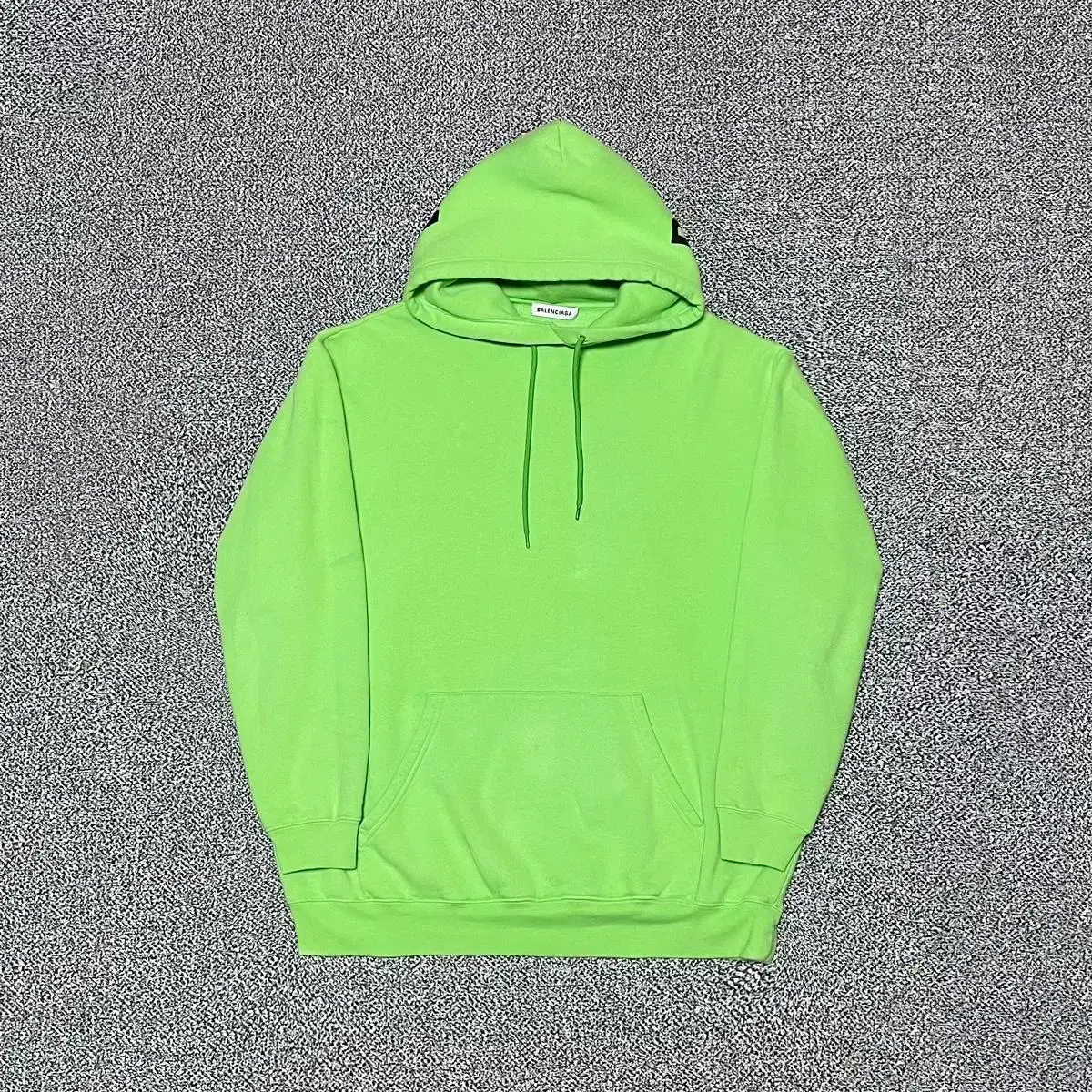 Balenciaga Hooded Back Logo Hoodie [Oversized S]