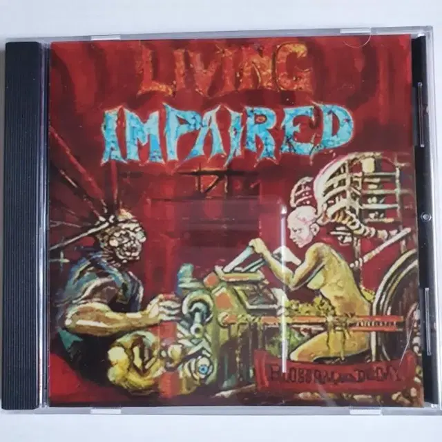 LIVING IMPAIRED - BLOSSOM AND DECAY CD