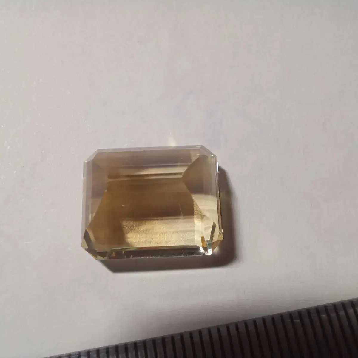 천연사각 레몬쿼츠 15.5ct