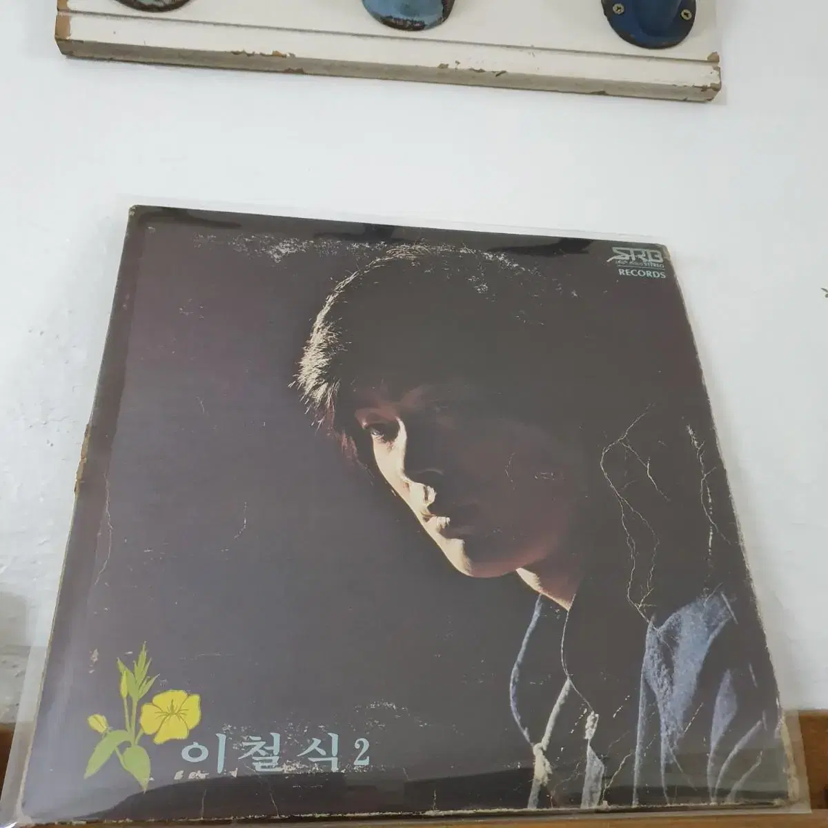 친필싸인반   이철식 2집LP  1981