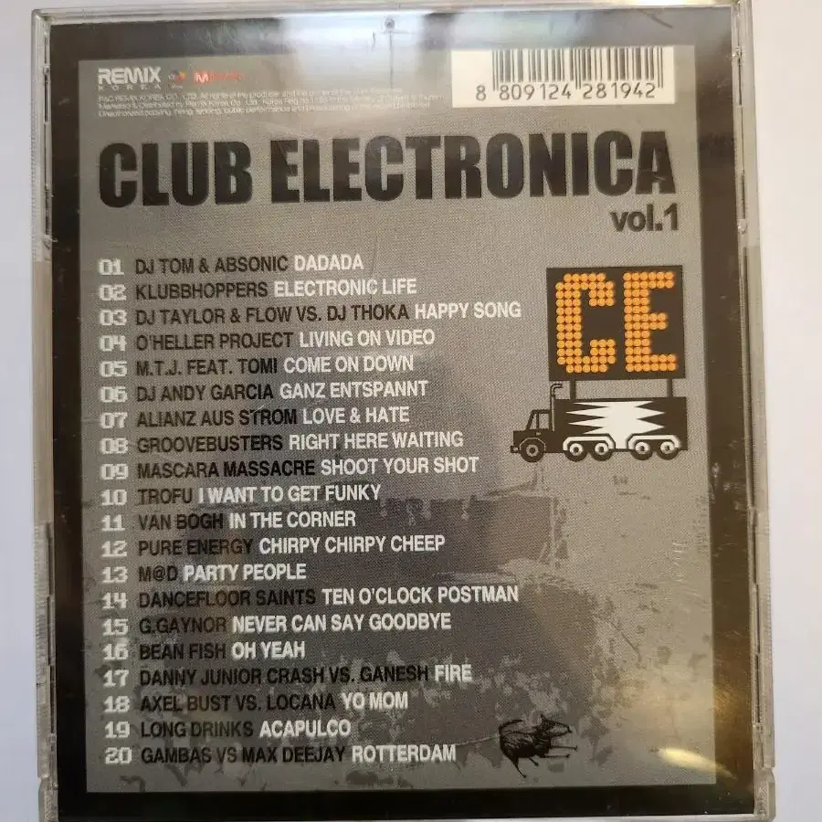 CE club electronica CD