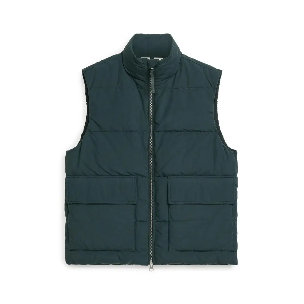 Arket Arket padded down vest dark green padded jo M