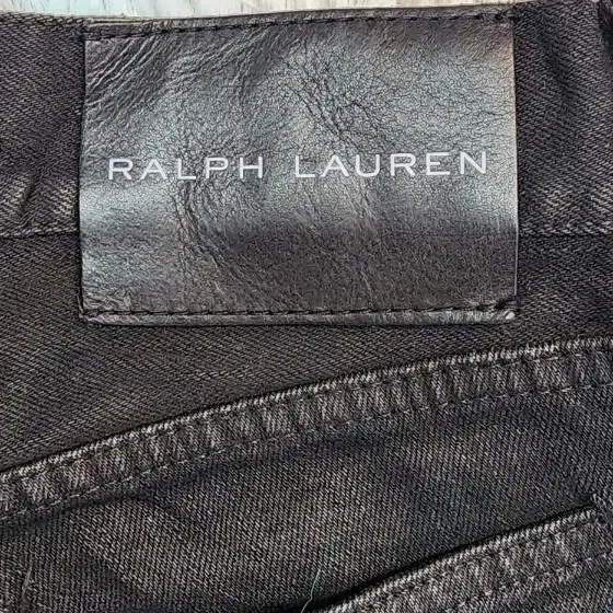 랄프로렌(RalphLauren) 블랙라벨 라이더 블랙데님진