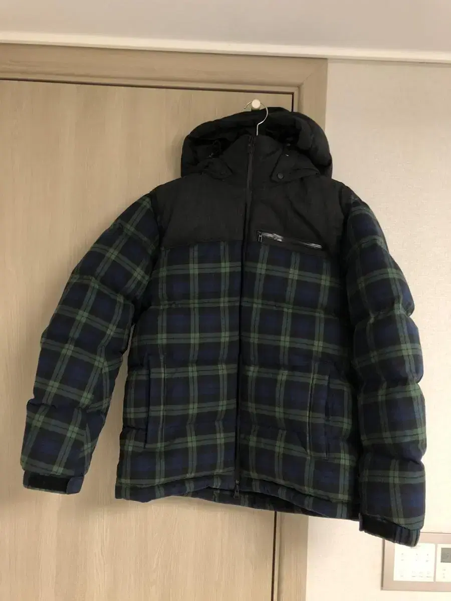 Kolon Sport Tartan Check Heavy Goose Down 100