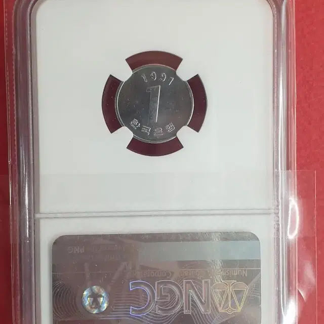 1991년 1원 NGC 66등급 미사용주화