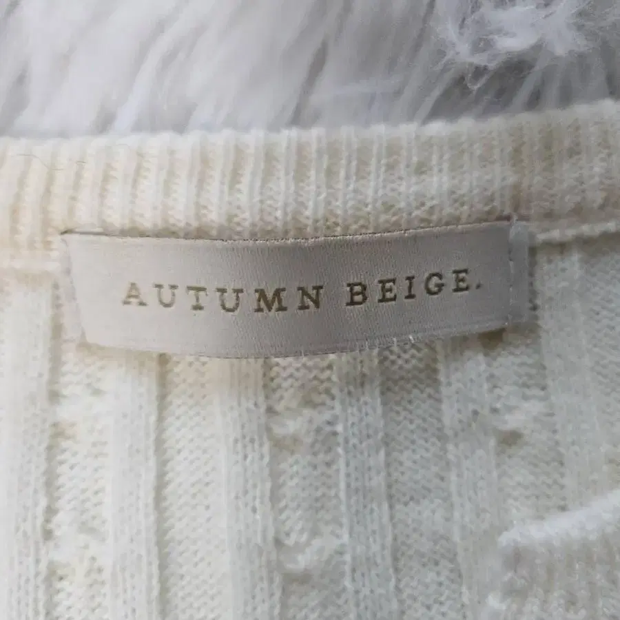 어텀베이지 autumn beige 니트 가디건 Free