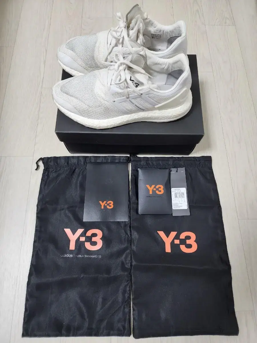 Adidas Y3 Yoji Yamamoto Triple White