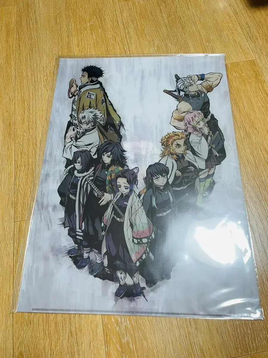 Demon Slayer Lunchmat Table Mat zuu Hara Clearfile sealed New