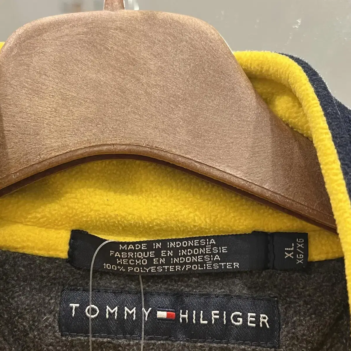 Tommy Hilfiger 타미힐피거 하프넥 후리스