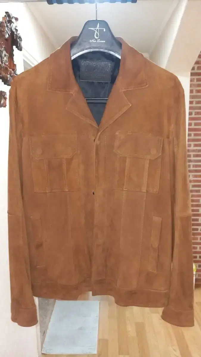 Noir L'Hermès suede jacket