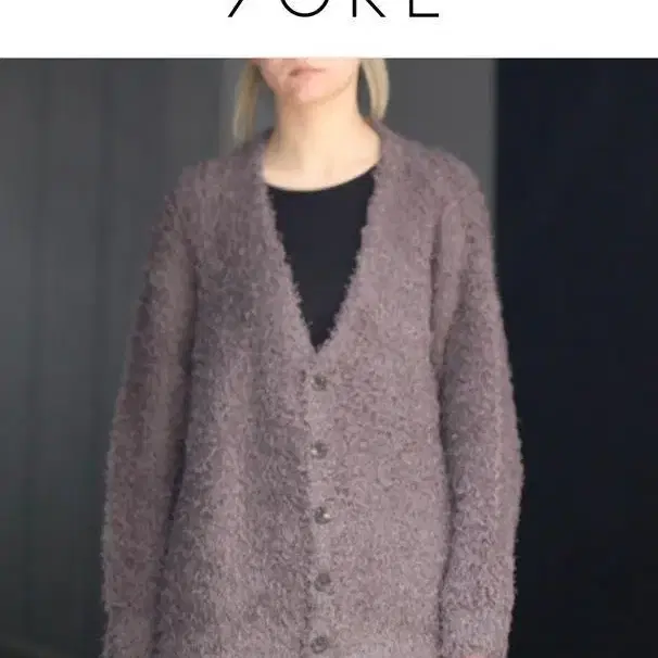 3)yoke tokyo bushy cotton 가디건 요크도쿄