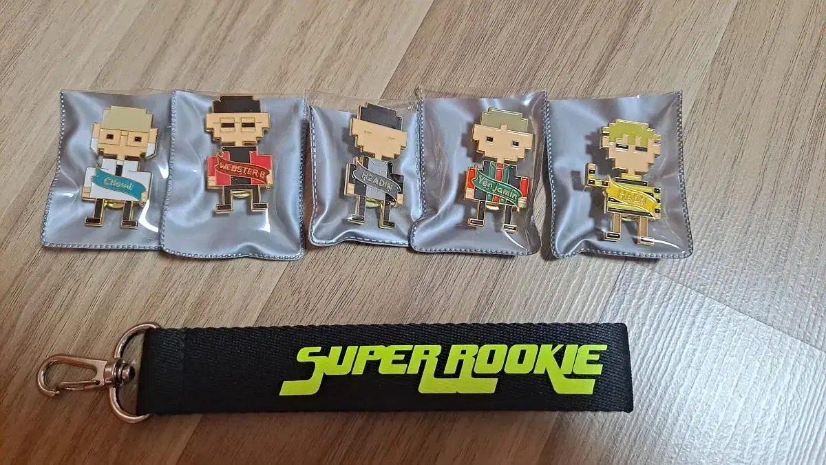 High School Rapper 2 Super Rookie Good Concert MD Metal Badge, Strap