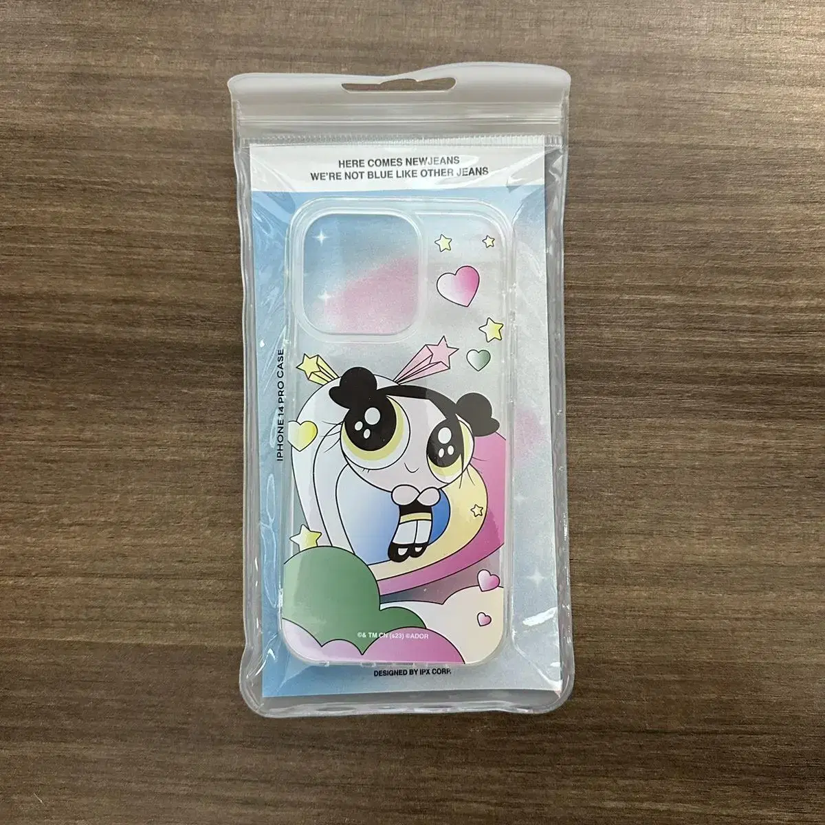 Half-priced Delivery) new jeans line friends Powerpuff Girls danielle iPhone 14 Pro Phone Case