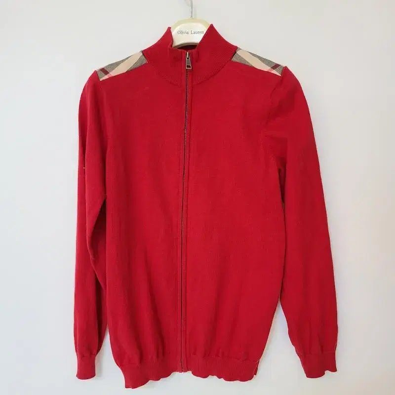 Genuine] Burberry No. 150 Kids' 12 Years' Zip-Up Knit Sweater C-Jacket-071