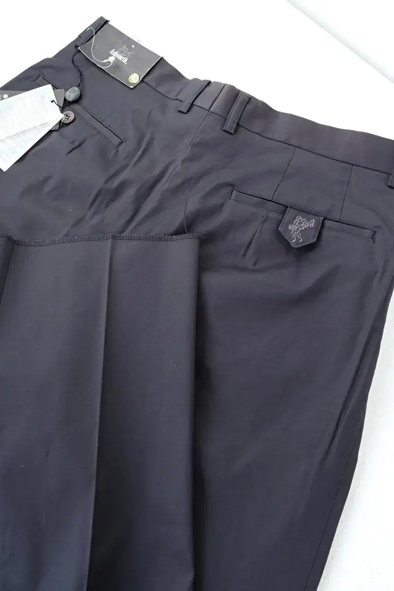 (L) Vintage Slacks Lightweight Pants New Arrival Poly Plain Unique IoVintage