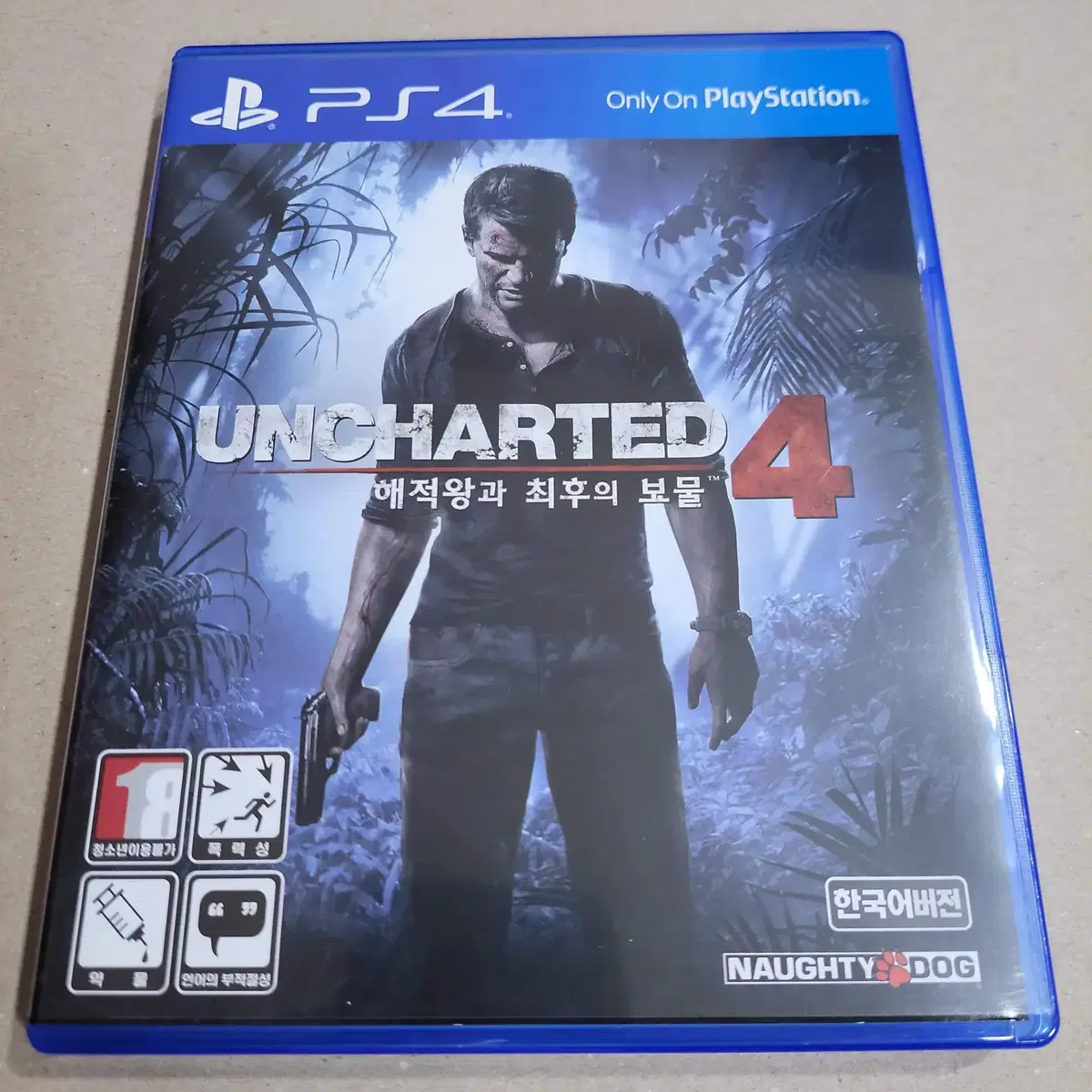 [중고] PS4 언차티드4/한글/어드벤처/액션/uncharted/언챠티드