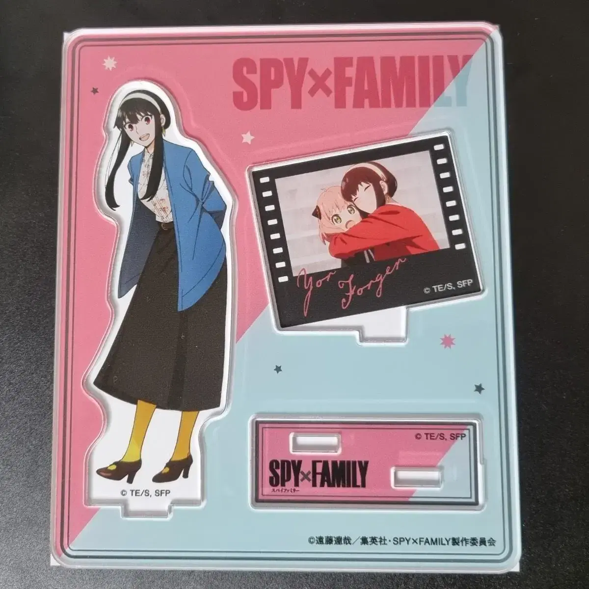 SPY FAMILY Jörg Poser acrylic & postcards