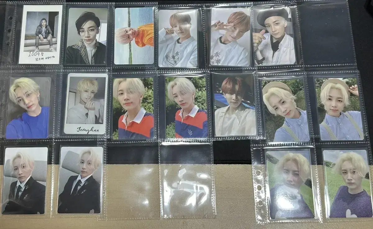 Seventeen jeonghan photocard