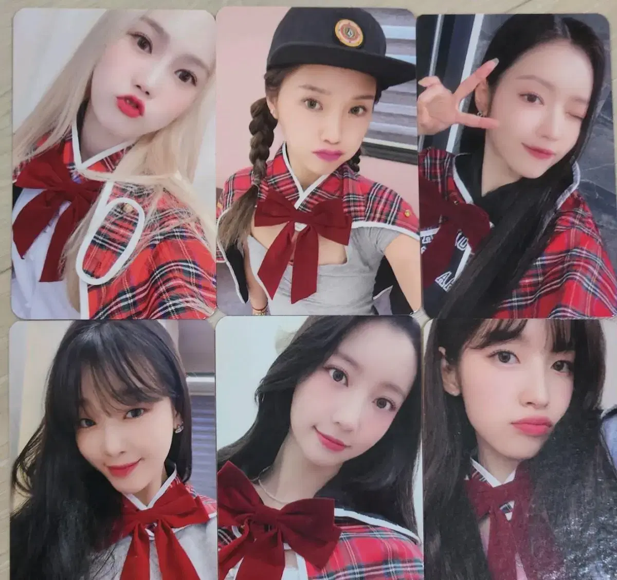 Oh my girl makestar checkered cape in bulk