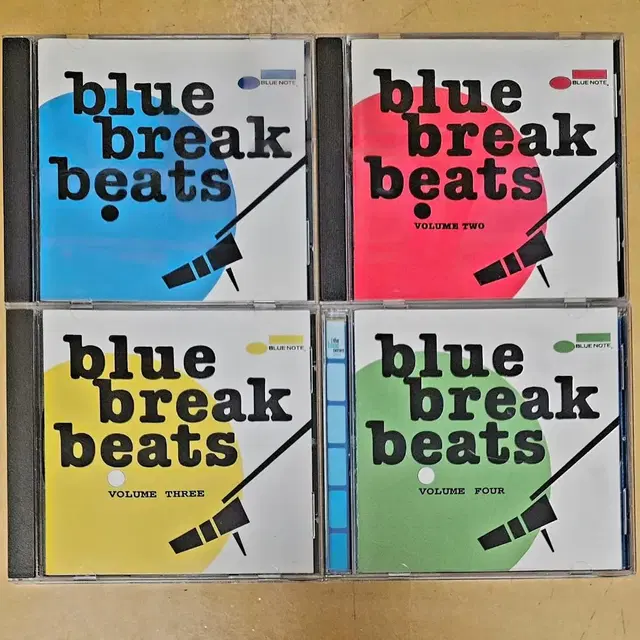 Blue Note - Blue Break Beats CD 4장