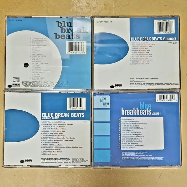 Blue Note - Blue Break Beats CD 4장