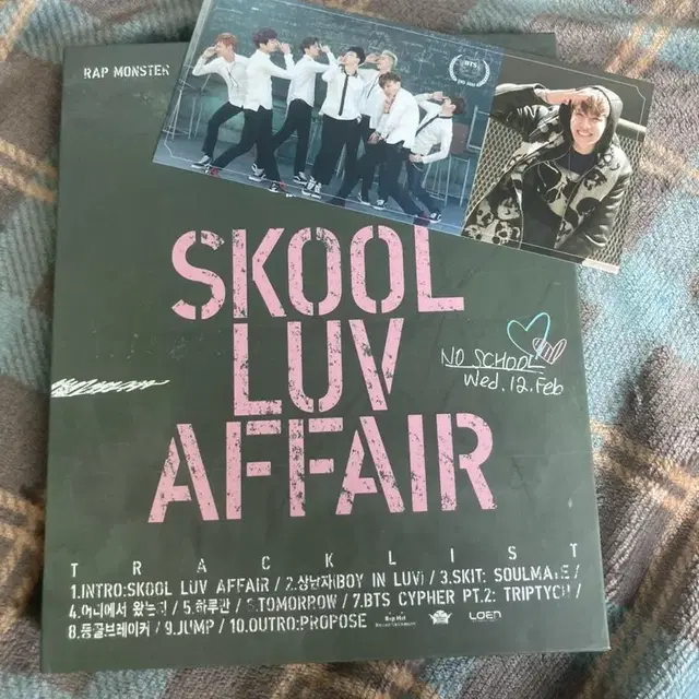 방탄 SKOOL LOV AFFIR 앨범 풀구성