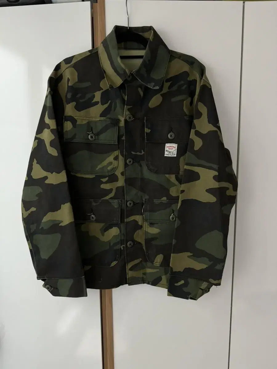 vintage 90s pointer military amechage jacket