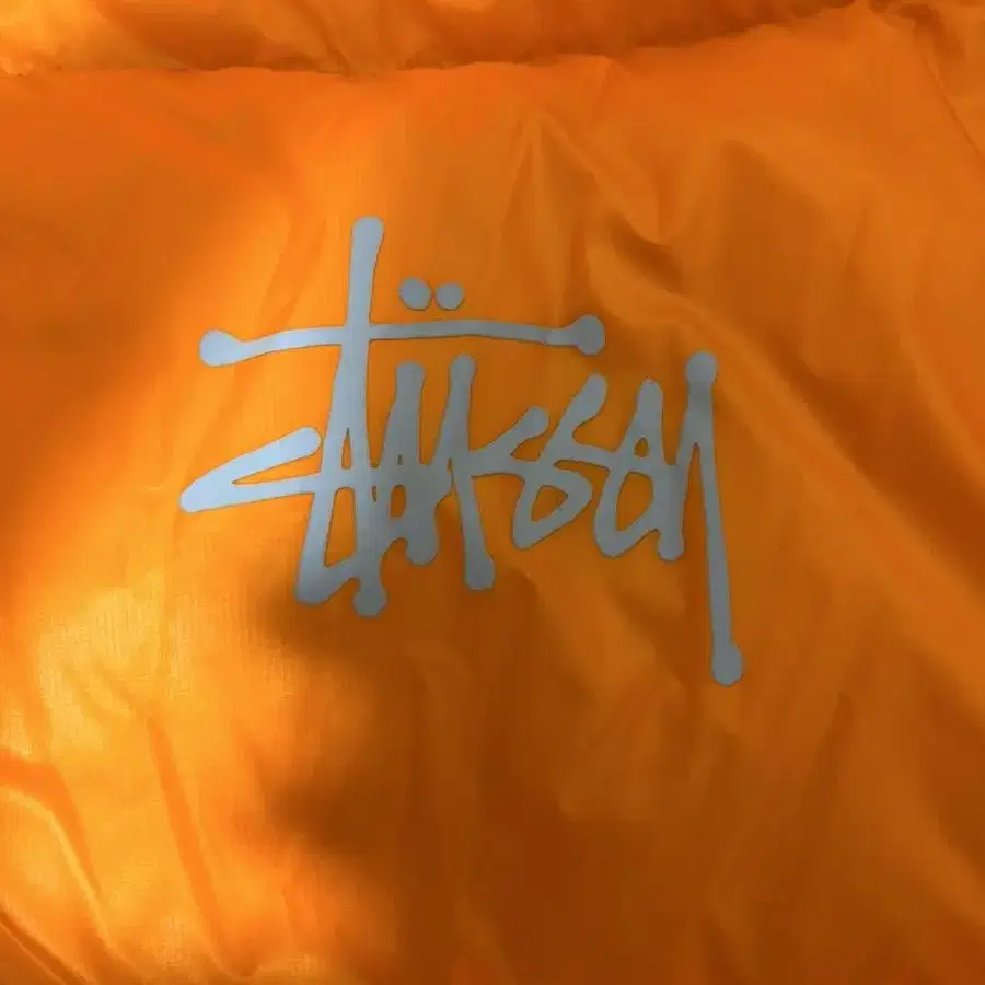 Stussy Micro Ripstop Down Parka Orange