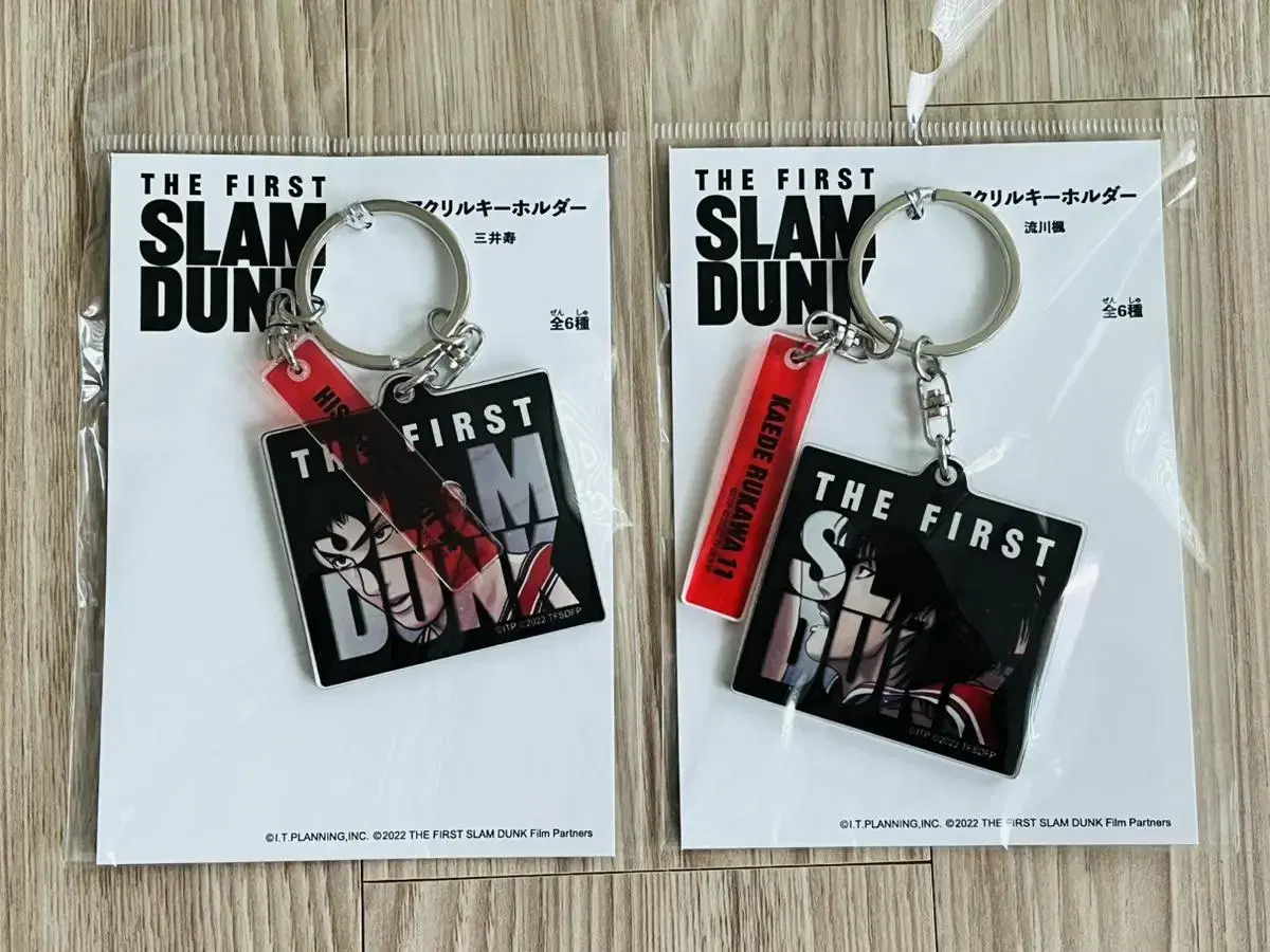 SLAM DUNK TOY SHOP Genuine acrylic keyring Jung Dae Man Seo Tae Woong