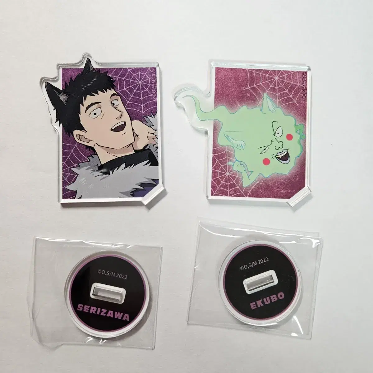 (Bulk) Mobsaiko Mopsa Acrylic Stand Goods Serizawa Ekubo Halloween