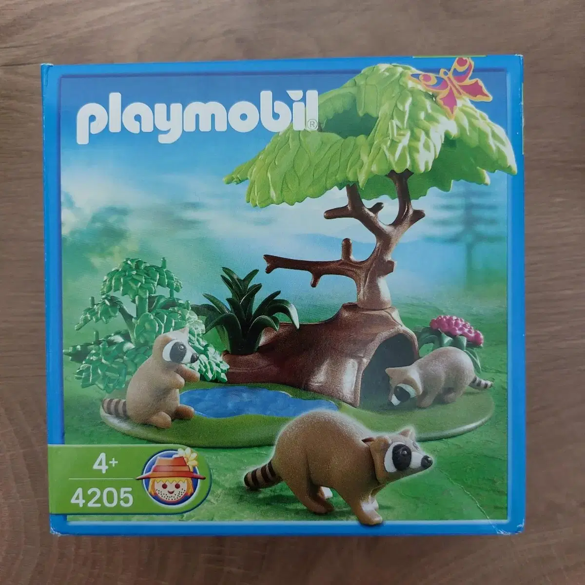 Playmobil 4205 Raccoon Family 2006-2010 (Unsealed)