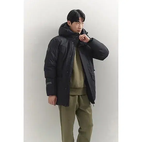 22fw 코오롱 안타티카 스텐다드 블랙 105(XL) 새상품