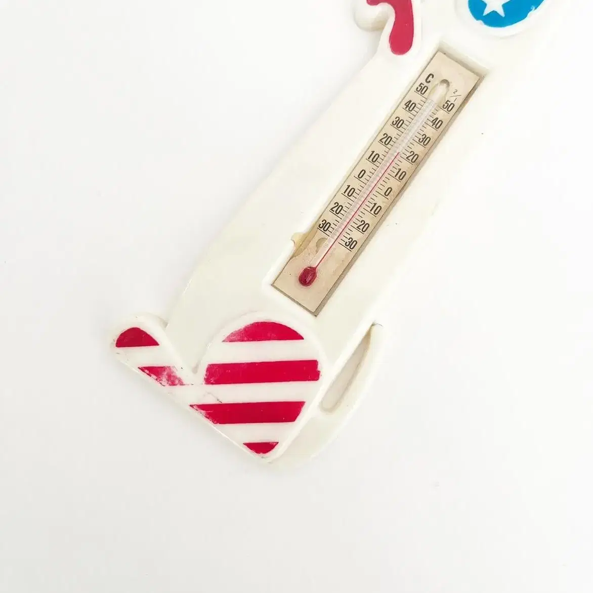 80s American Flag dog thermometer