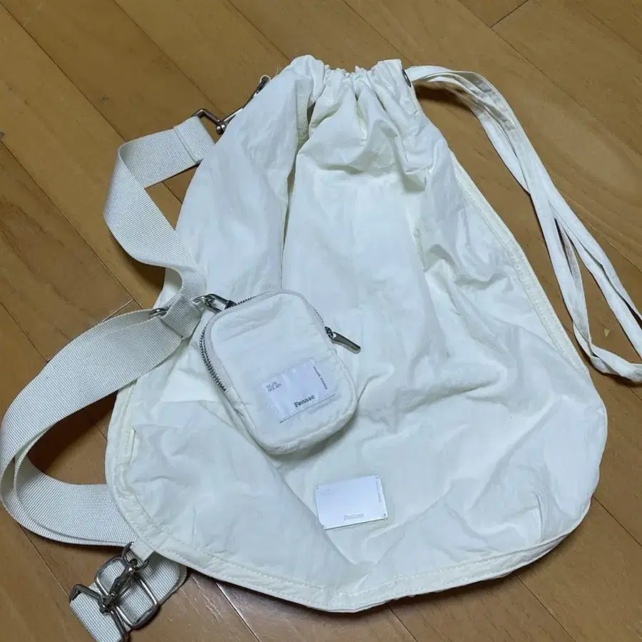 페넥 슬링백 FABRIC SLING BAG SET - WHITE