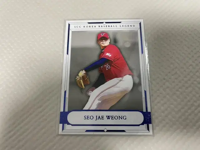 KBO 프로야구 레전드 국보 카드 블루 기아타이거즈 서재응 50한정