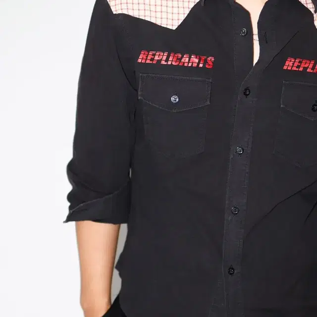 라프시몬스 replicant shirts 18ss