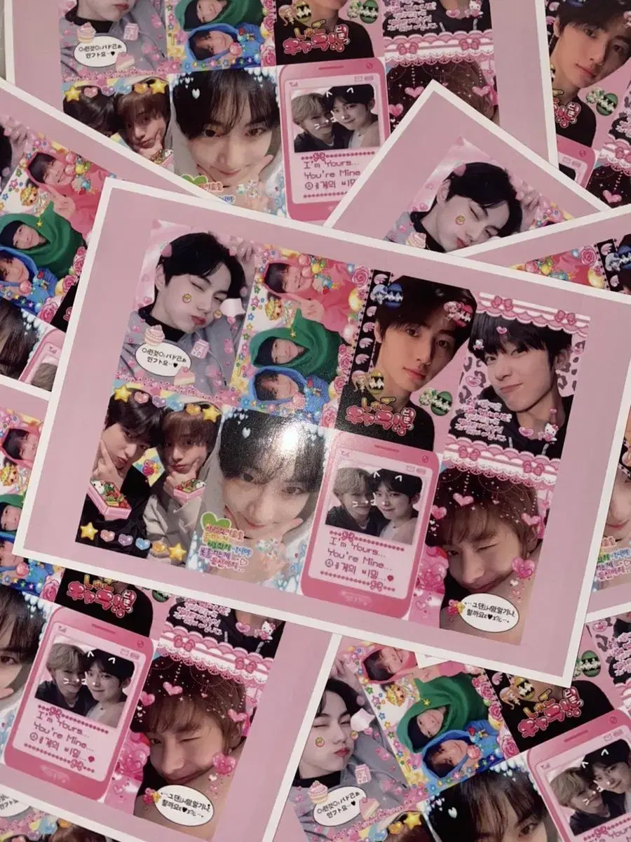 (50pcs1.2 in stock)Enhypen purikura unofficial goods Sell