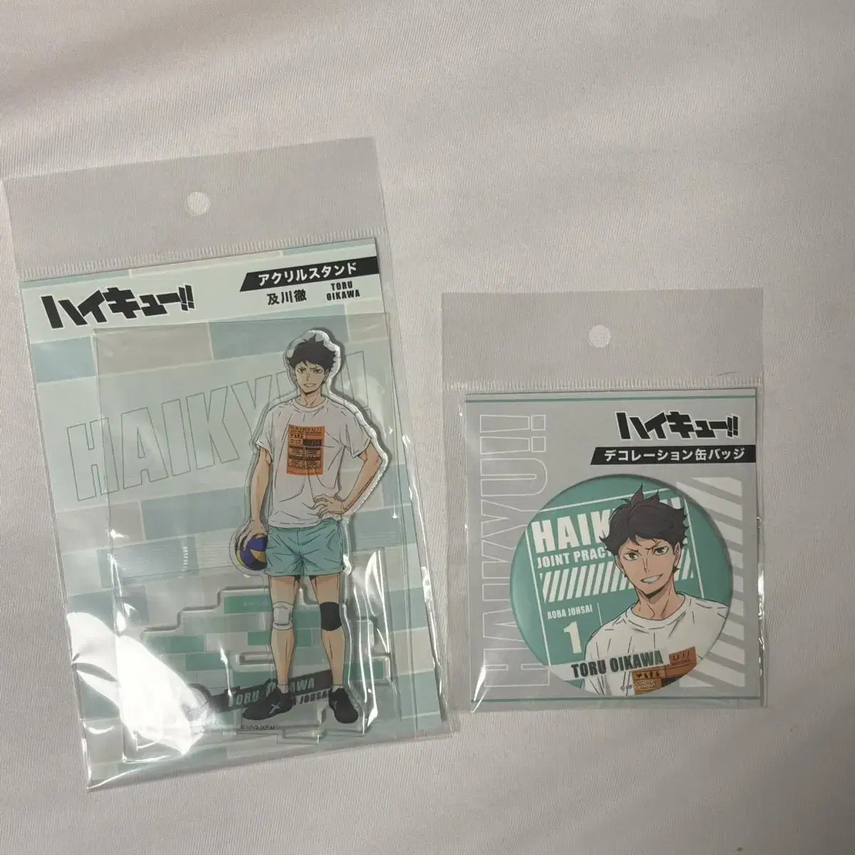 Haikyuu Oikawa Joint Practice Meeting Acrylic Stand Badge