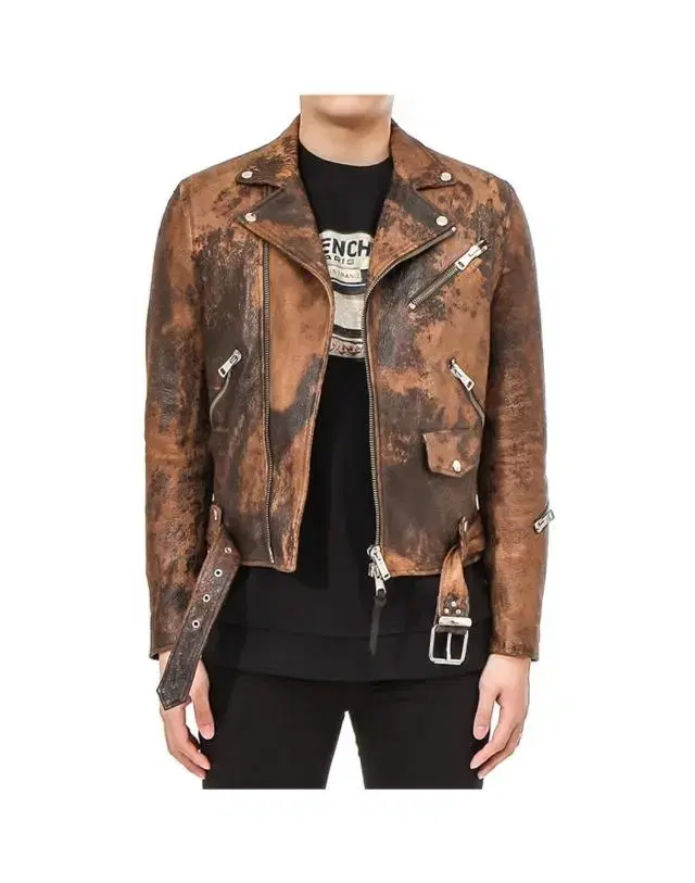 Golden Goose Rider leather jacket Gucci