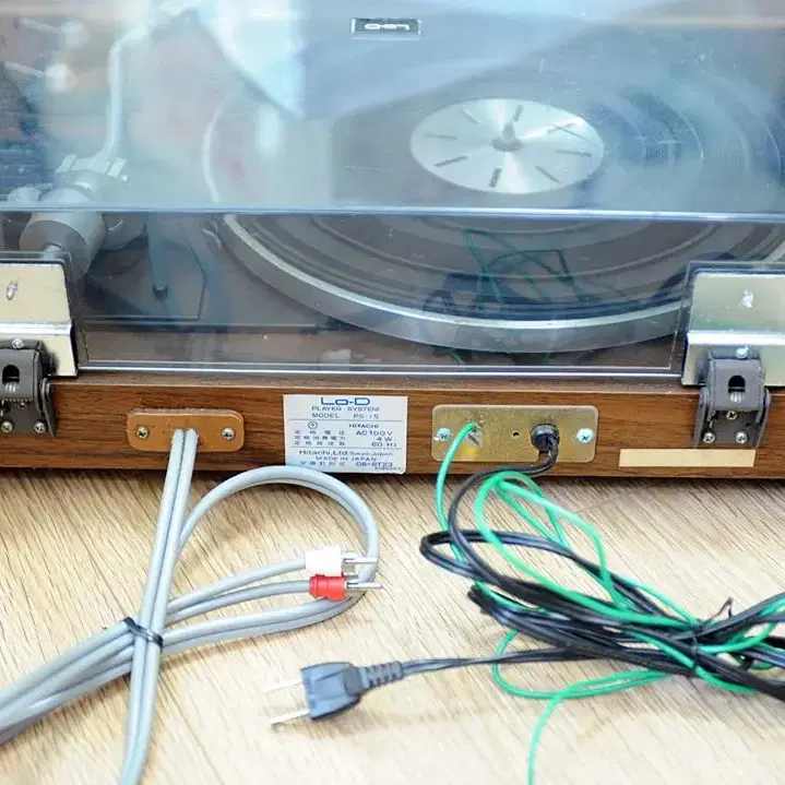 Lo-D turntable model PS-15 빈티지 턴테이블 일부고장