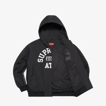 L] supreme applique hooded track jacket | 브랜드 중고거래 플랫폼