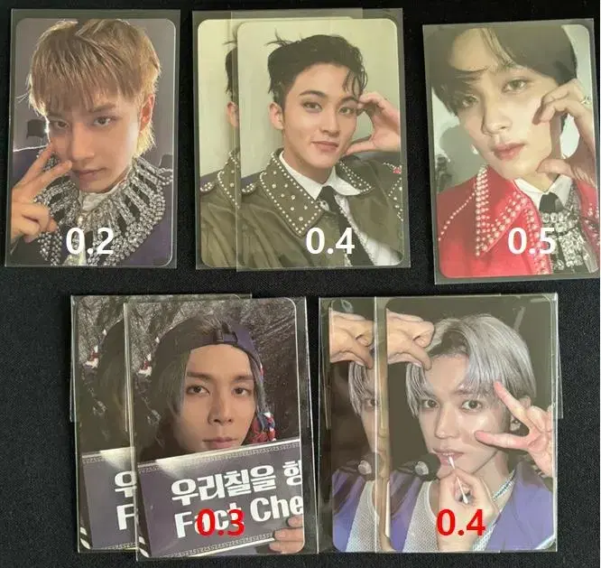 NCT 127 Fact Check Showcase Photocard