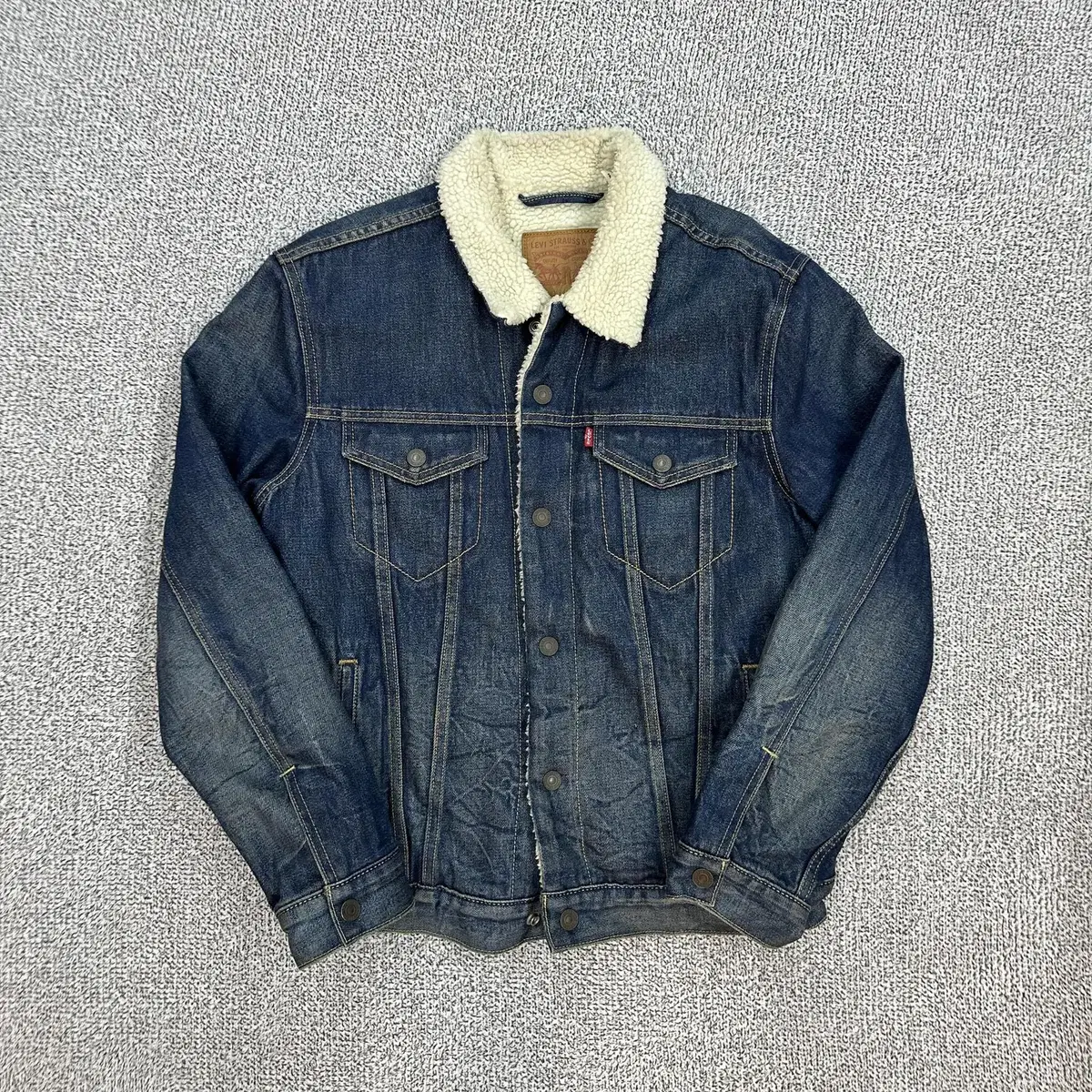 Levi's Fleece Mustang Denim Jacket M