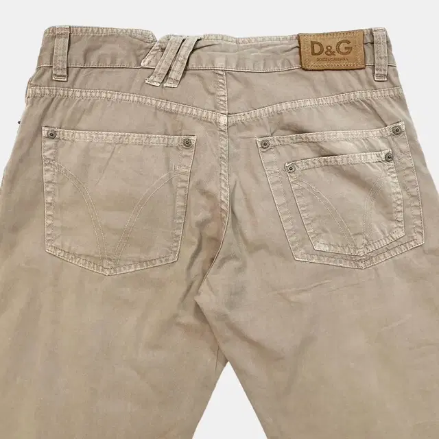 vintage dolce&gabbana cotton pants