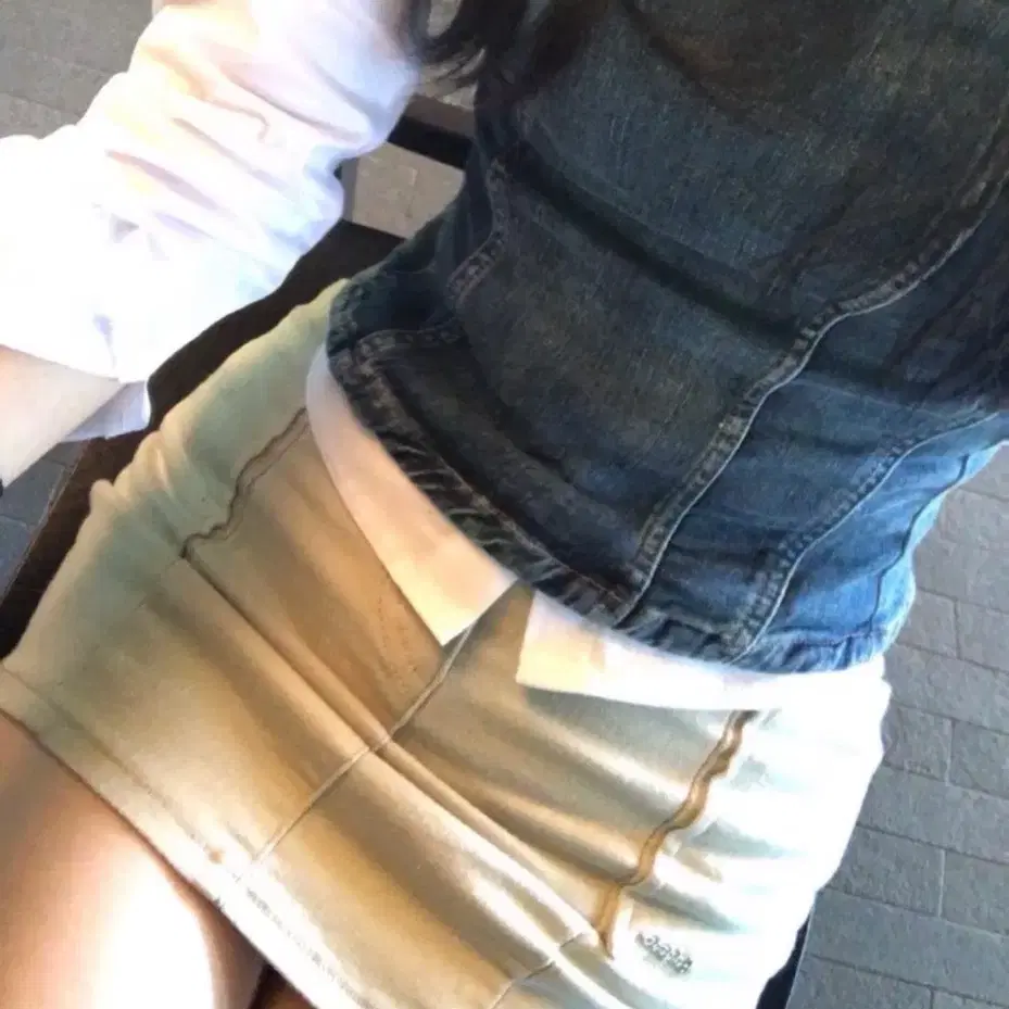 페일제이드 cargo spandex skirt 카고 스판덱스 스커트