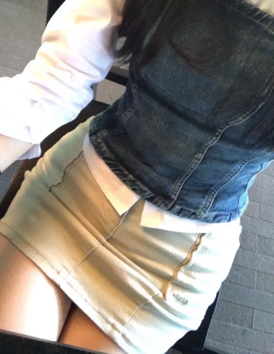 페일제이드 cargo spandex skirt 카고 스판덱스 스커트