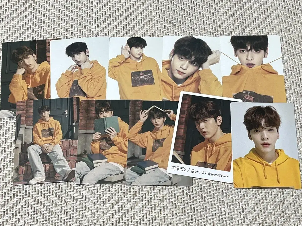 TXT soobin with Mobatu Mini Photocard Set pre-order benefit 